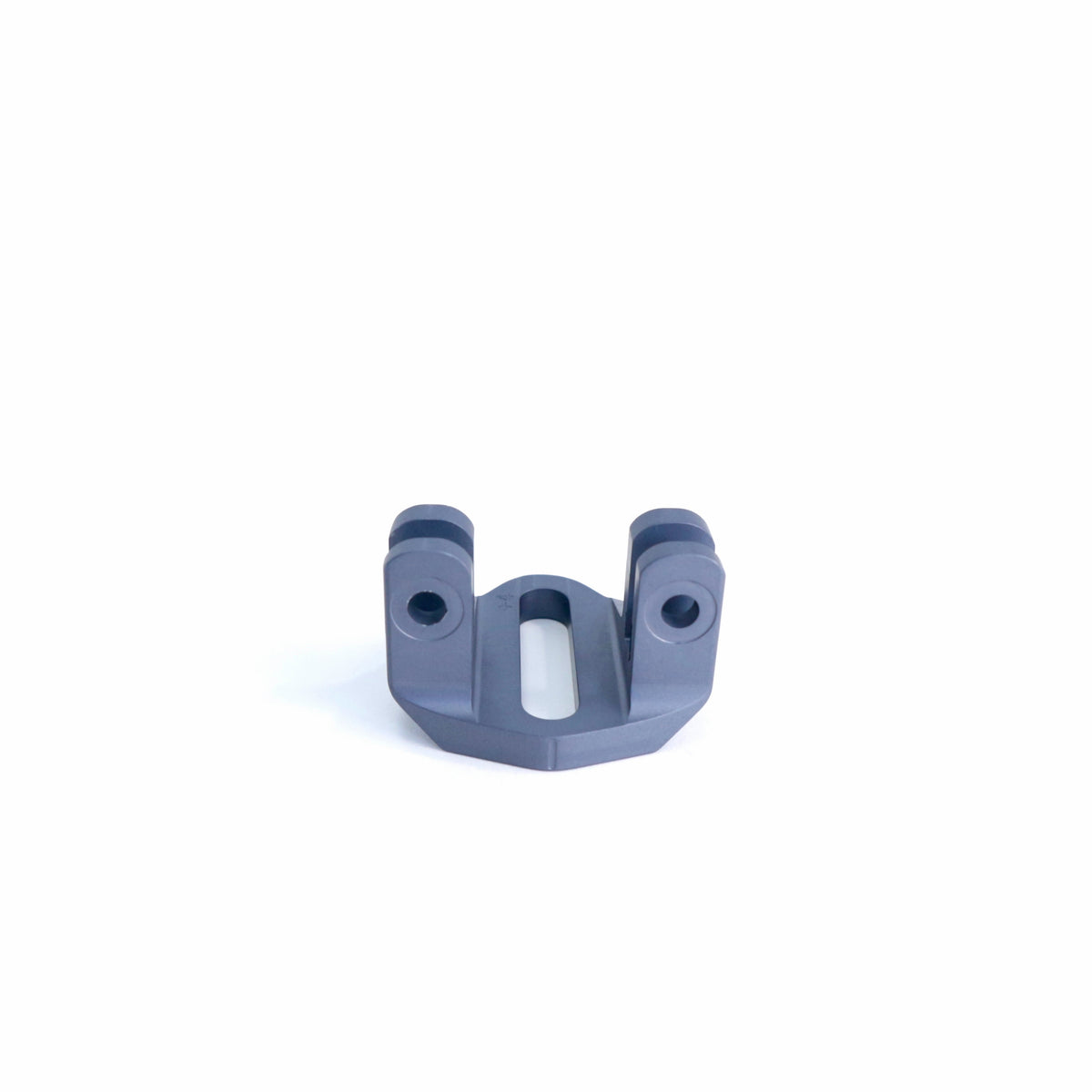 XC Flex Weapon short track cup, single grey cup, front view of the slot