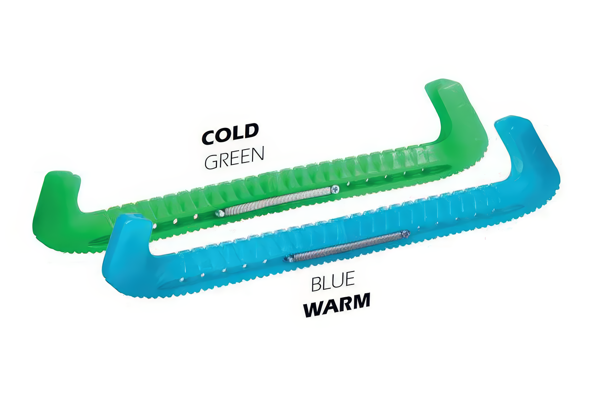 Protège-lames EHS StayBent GuardDog Chameleonz, passent du vert à froid au bleu à chaud