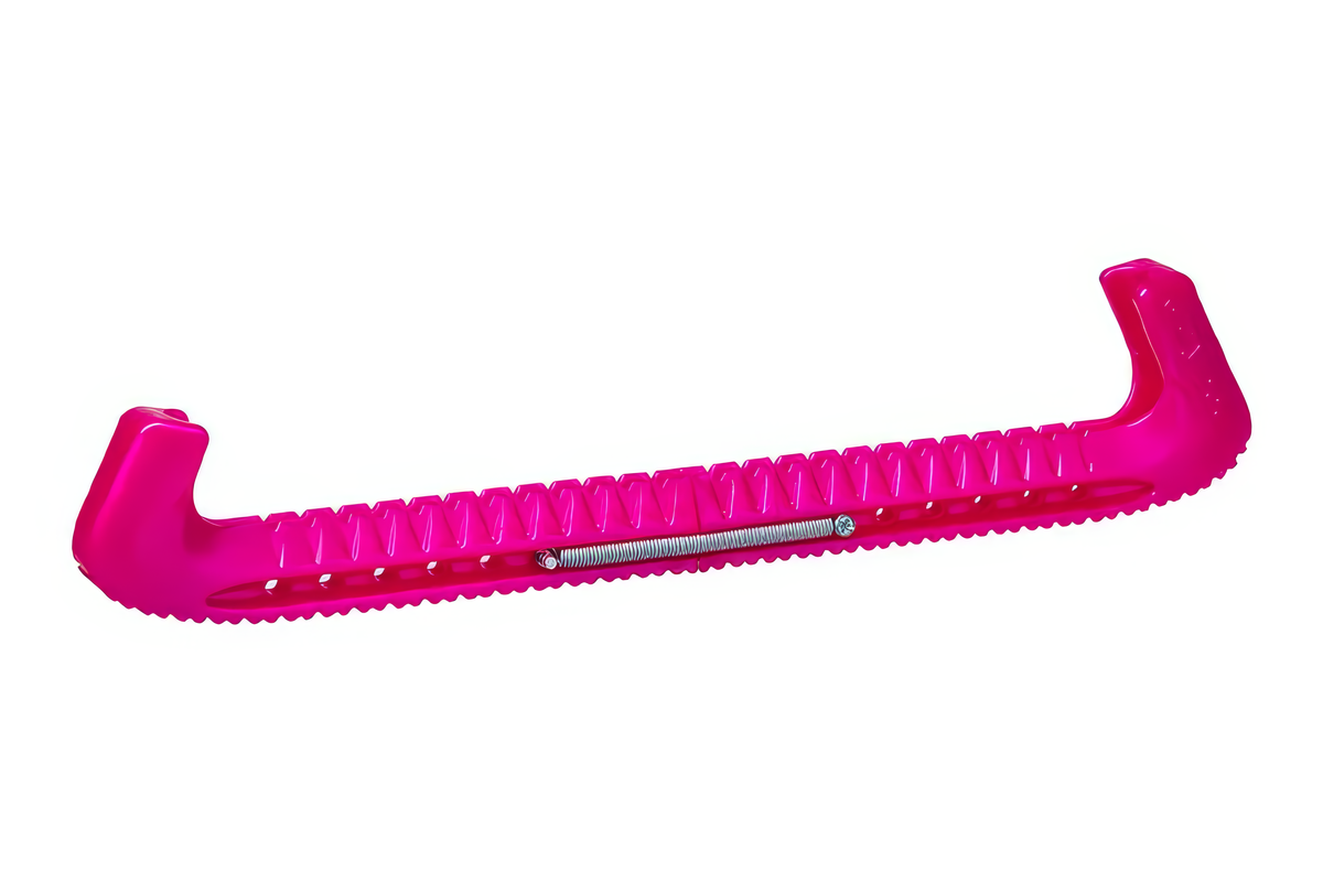EHS StayBent GuardDog Pearlz blade guards, pearlescent pink guard, side view