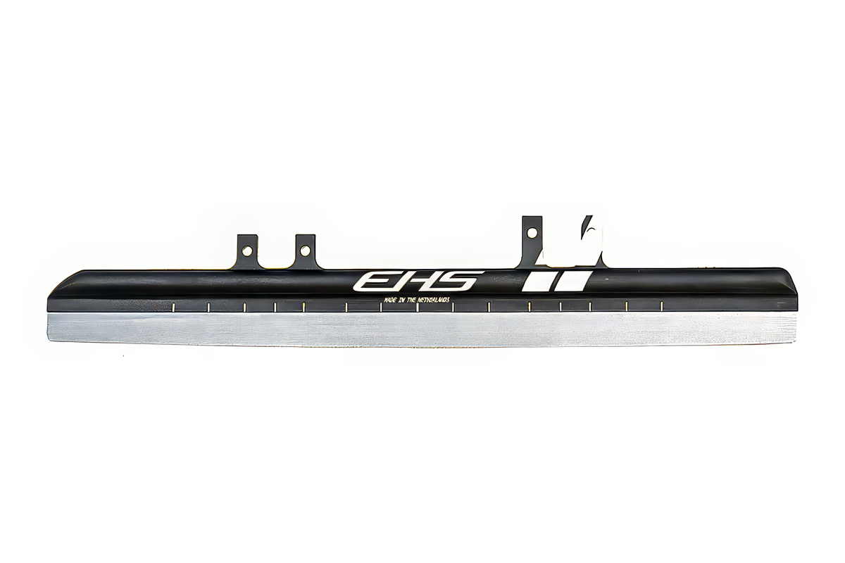 Lame de patin short-track StayBent Control, profil latéral du tube noir et de la lame