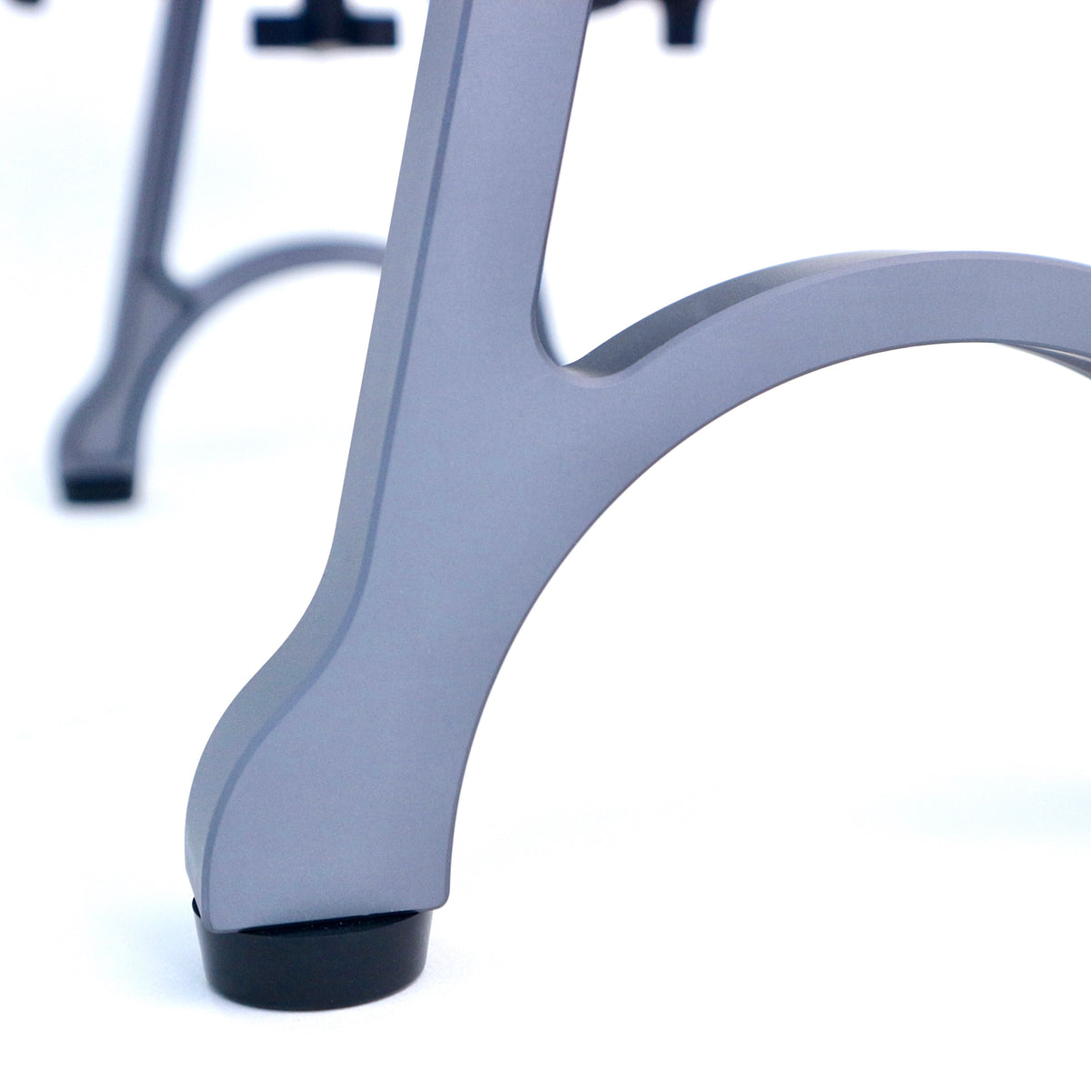StayBent PRO sharpening jig, grey foot with a black rubber pad