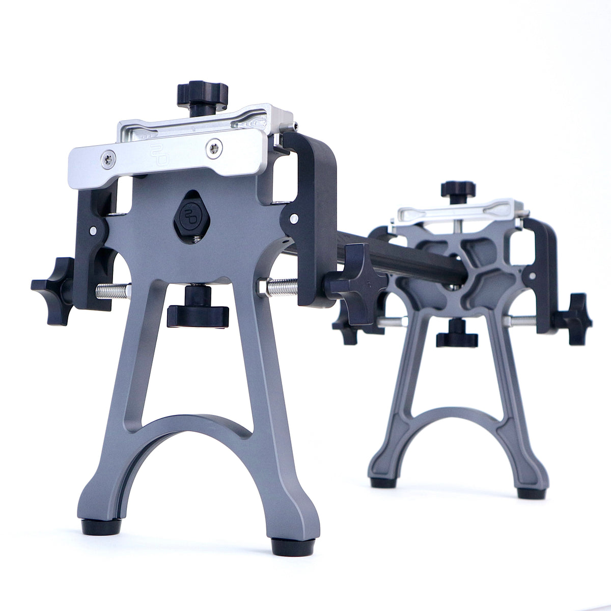 StayBent PRO sharpening jig, front view of one end with the other end behind